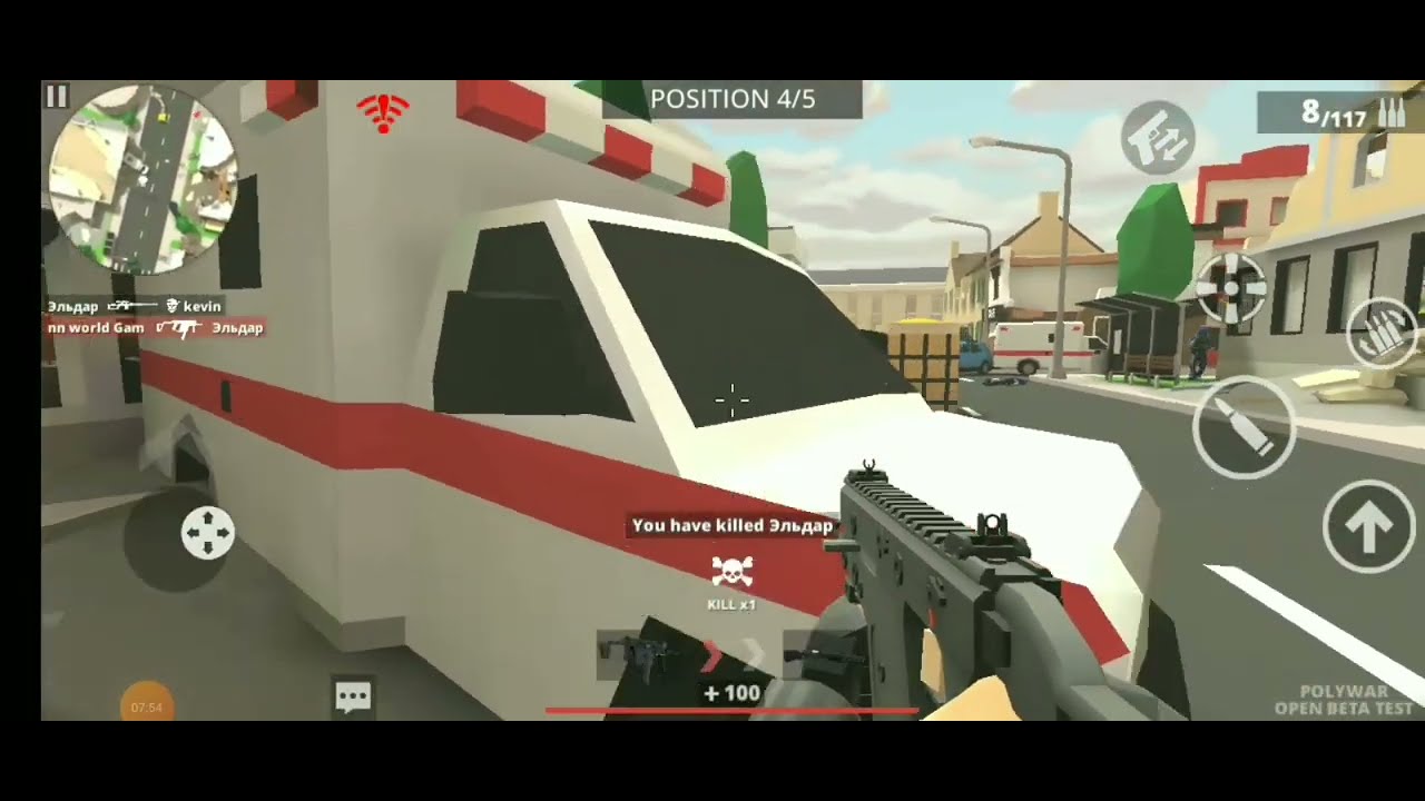 POLYWAR  game play | shooting game||