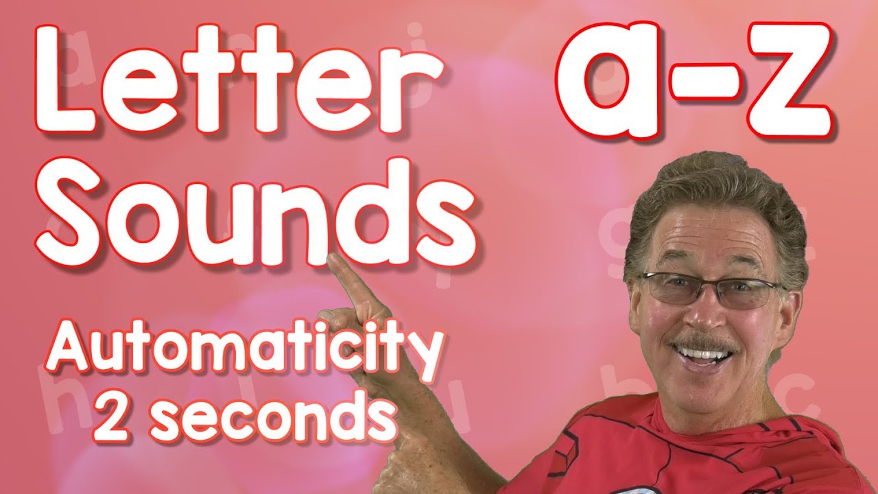 Letter Sounds Automaticity | Lower Case | 2 Seconds | Jack Hartmann