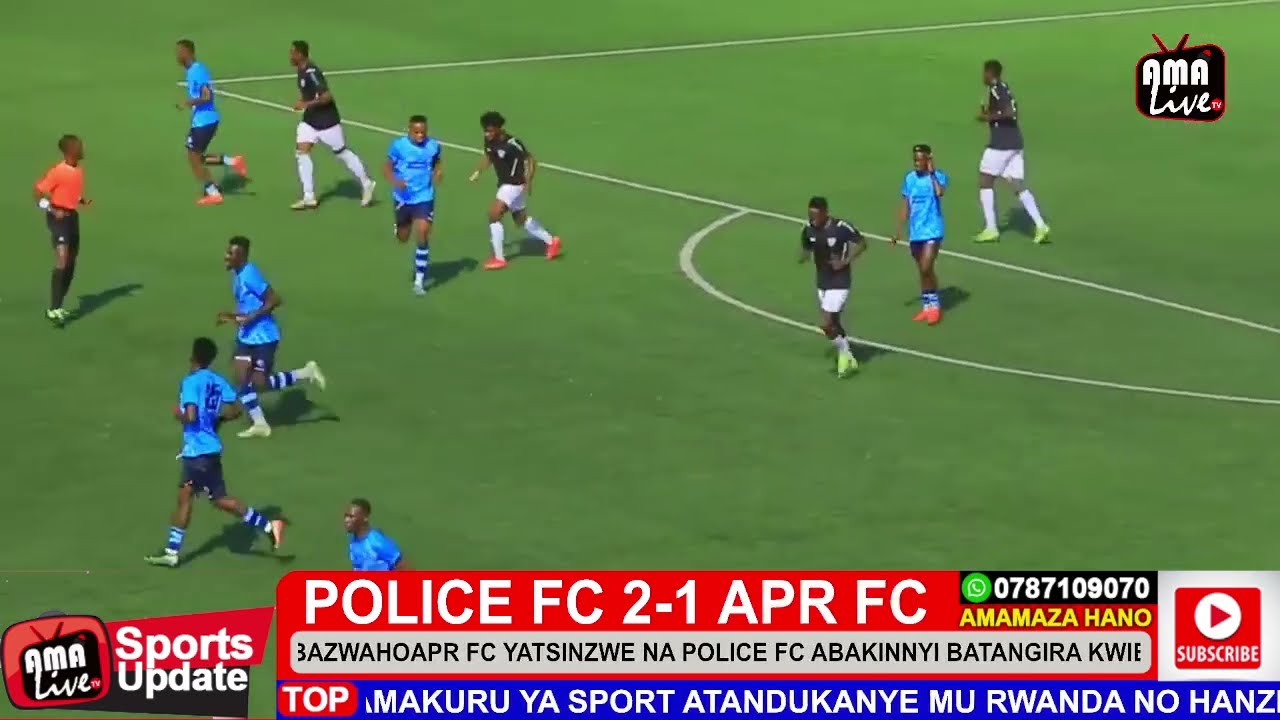 ESE APR FC ABAKINNYI BASHYA YAGUZE BABA NTACYO BAZAYIFASHA  YATSINZWE NA POLICE FC IBITEGO 2-1