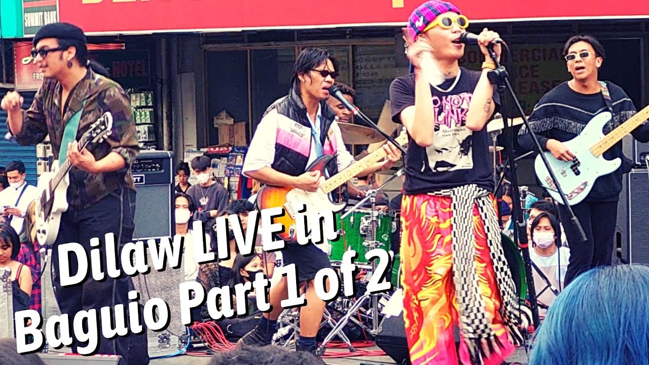 [BEST QUALITY] Dilaw LIVE concert at Session Road, Baguio City, Part 1 of 2