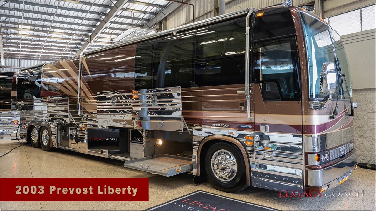 2003 Prevost Liberty Elegant Lady XLII - Single Slide