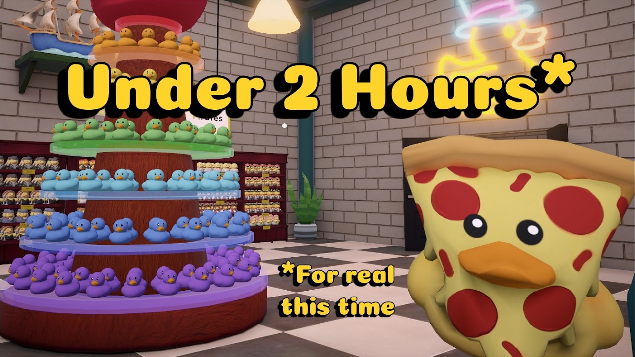 Sort Them Ducks - New WR - First Ever Sub 2 Hour Speedrun
