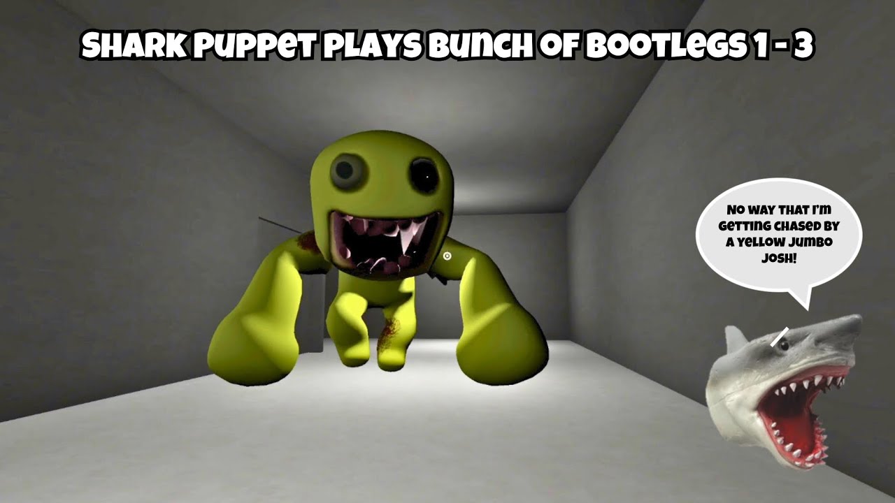 SB Movie: Shark Puppet исполняет Bunch of Bootlegs 1 - 3!