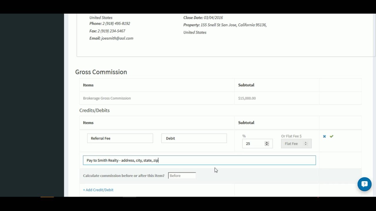 How to Create a Commission Demand | Broker Sumo