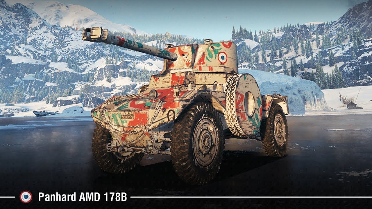 Panhard AMD 178B раскатал противника | 12 фрагов на Штиле