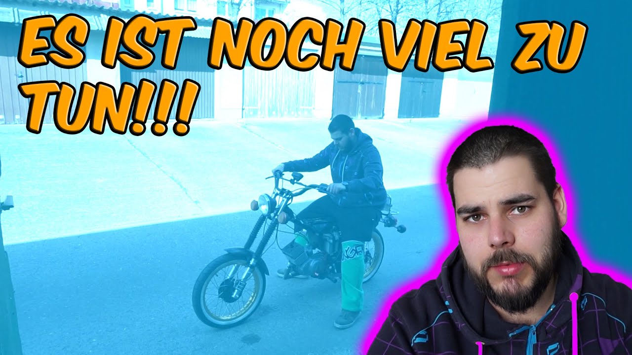 DAS ERSTE MAL DIE SIMSON FAHREN!  Simson S50 S51 Wiederaufbau, Restauration #32 REUPLOAD
