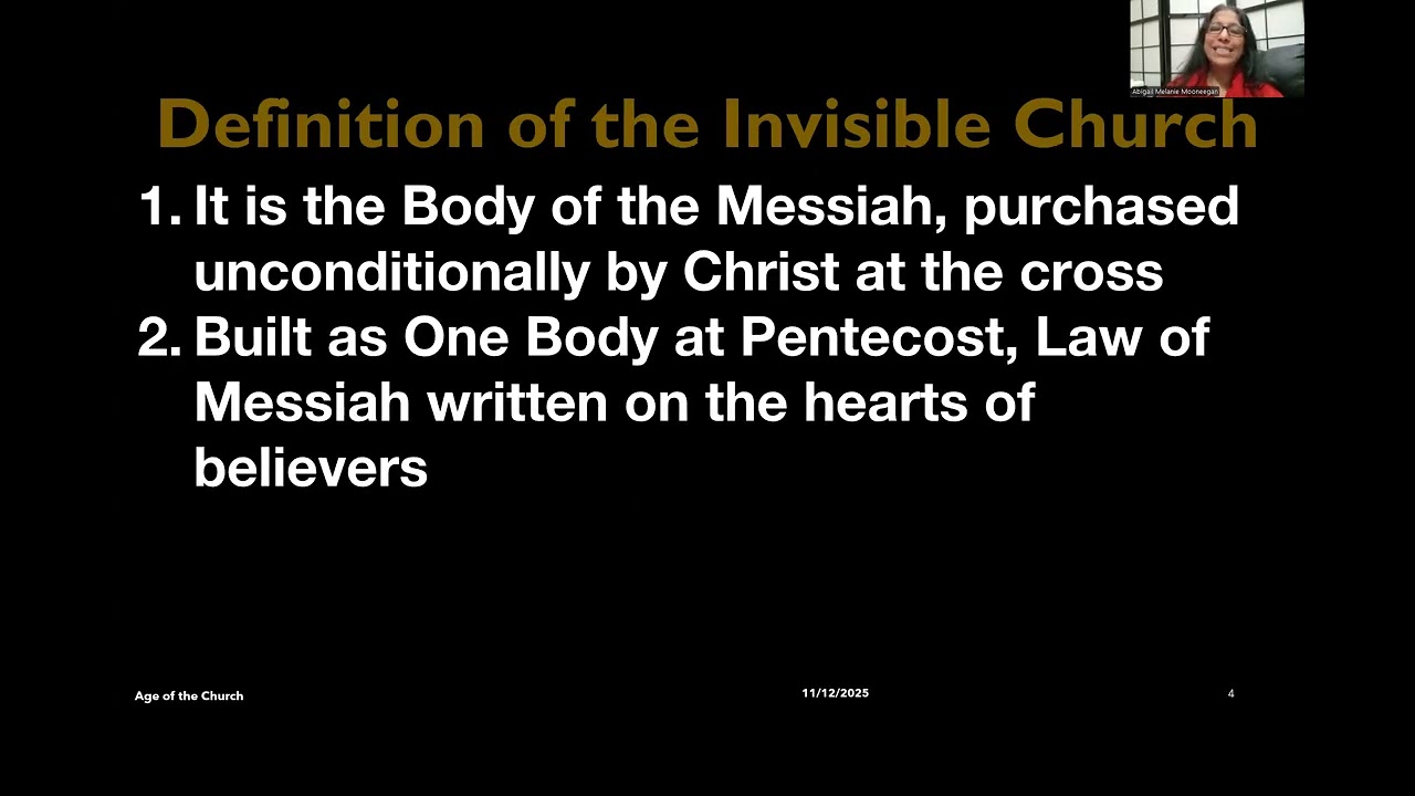 Eschatology of the Invisible Church - the Bema Seat of Christ 