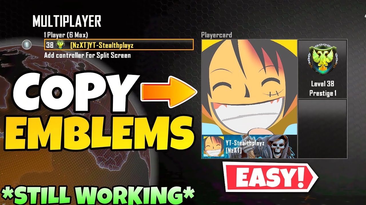 BLACK OPS 2 HOW TO COPY ANY EMBLEM GLITCH! DUPLICATE EMBLEMS ON PS4 & PS5 (BO2 2026) 