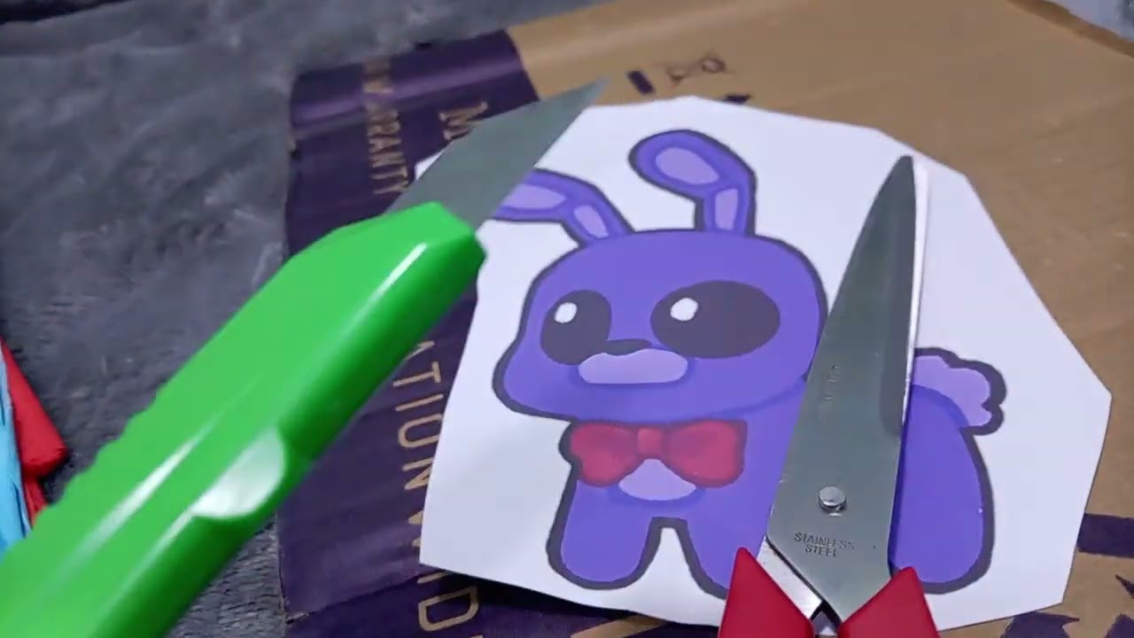 Tuto de la piñata de Bonnie advertencia es pequeña no grande 