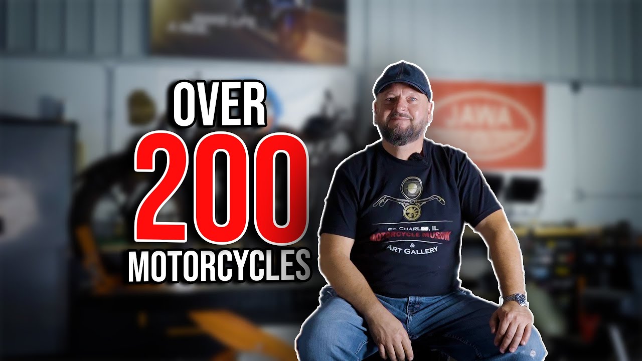 Why I own OVER 200 VINTAGE MOTORCYCLES!