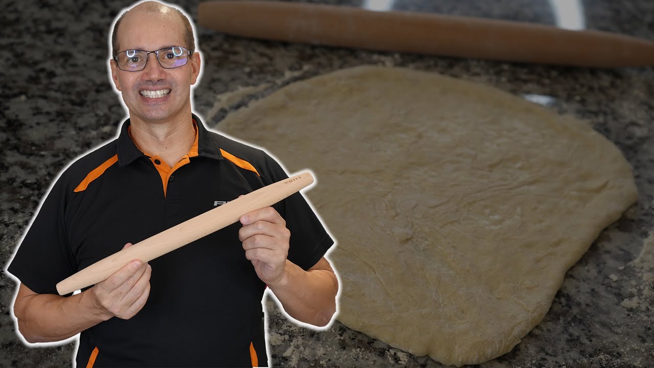 Walfos Large French Rolling Pin Dough Roller - Review & Demo