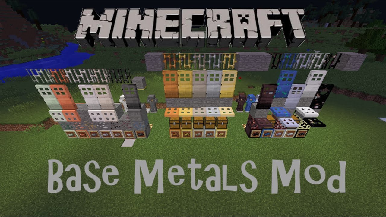 Minecraft: Mod Showcase- Base Metals Mod