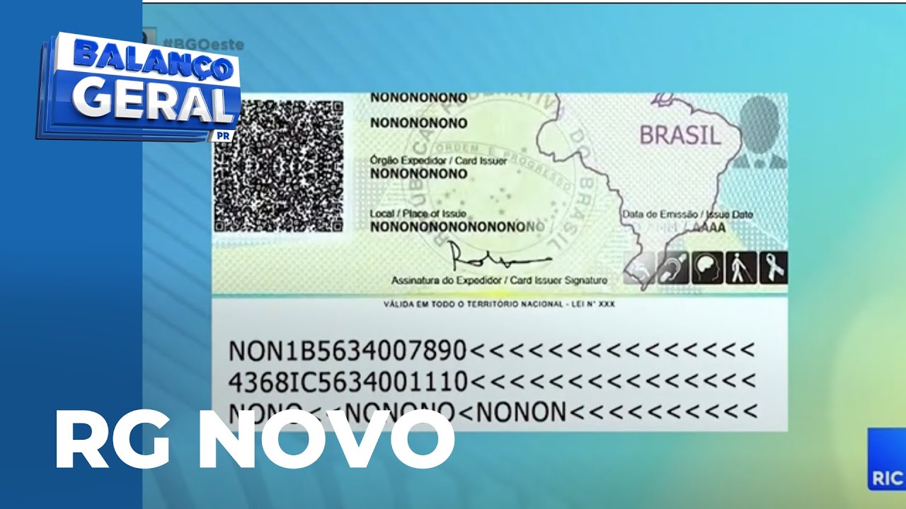 Novo RG ter&aacute; mesmo n&uacute;mero do CPF, a emiss&atilde;o come&ccedil;a em agosto