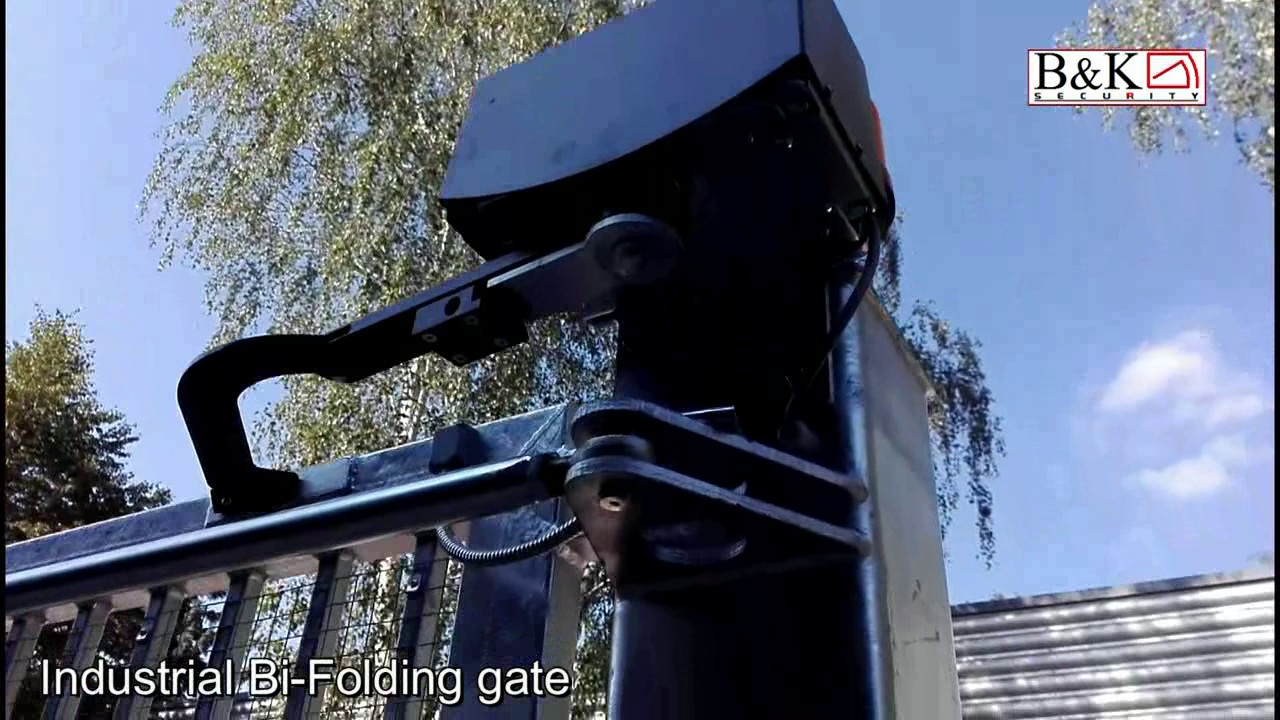 Trackless Bi Folding Gate (up to 10000mm) from B&K Security