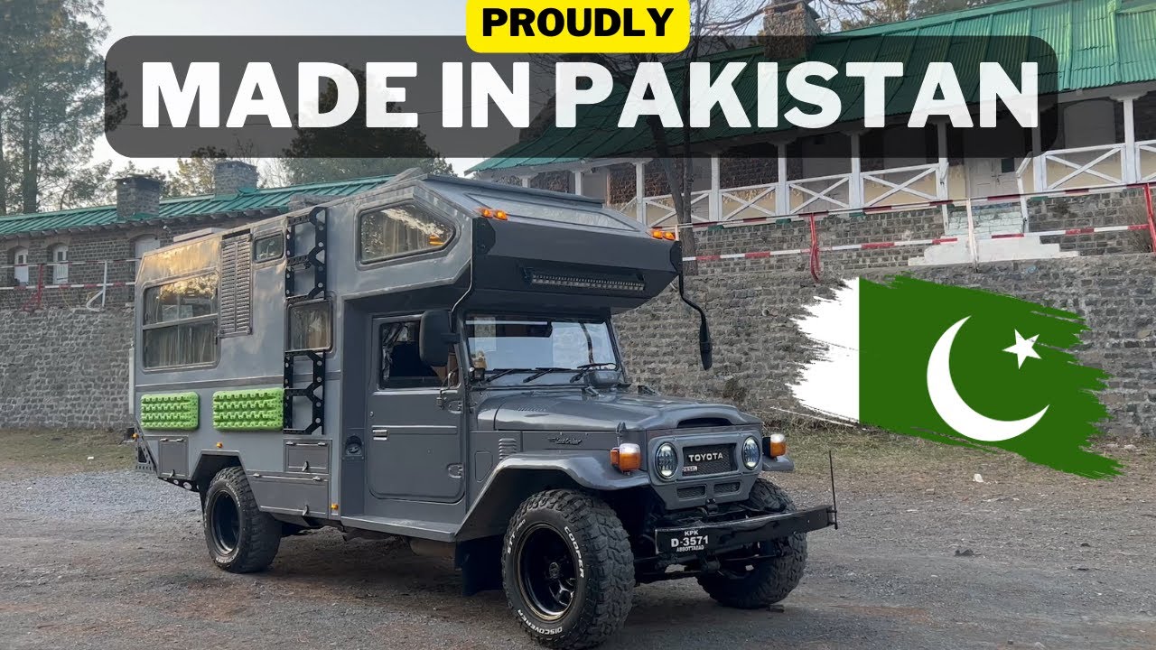 WORLD'S BEST FJ CAMPER - LAND CRUISER 40 SERIES CONVERTED INTO AN EXPEDITION VEHICLE - PAKISTAN