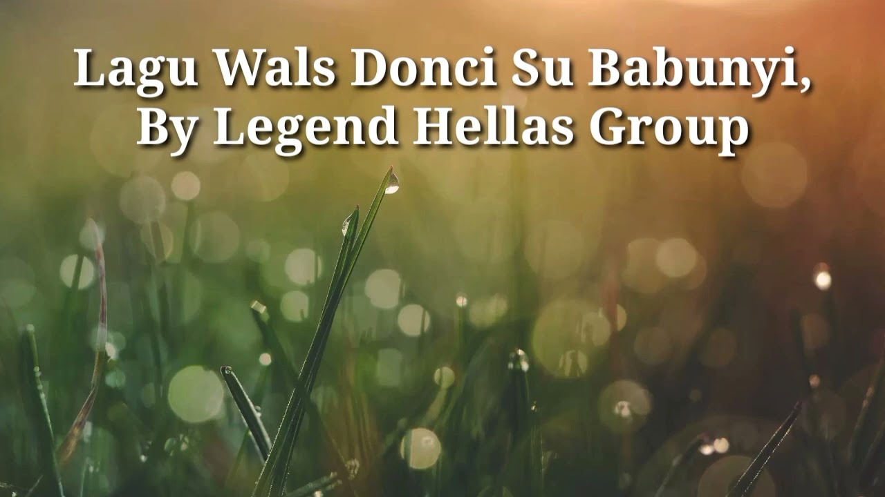 Dansa Walls Donci Su Babunyi By Legend Hellas Group