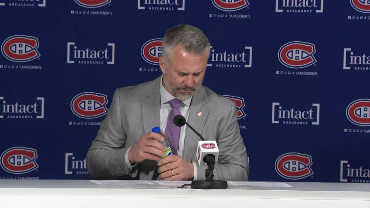 Martin St-Louis explique ce qui a fait mal à son équipe contre les Sabres