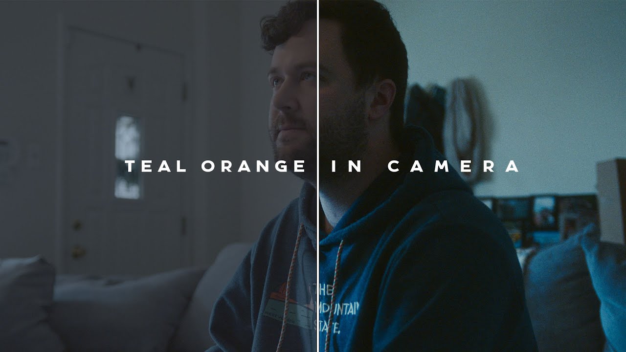 The TEAL ORANGE Look IN CAMERA | Simple Cinematography Tip