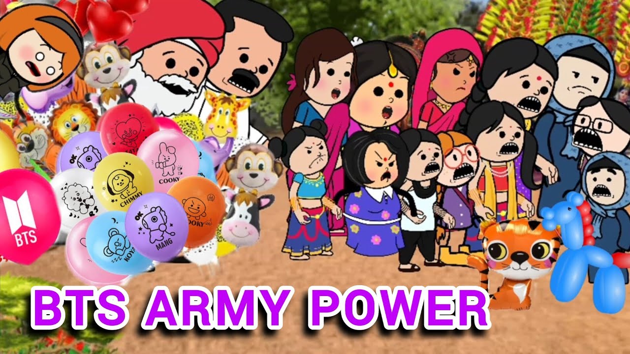 EPISODE 248 | BTS ആർമി പൊരിഞ്ഞ അടി🤣@oru-psycho-poombatta ammavsmakkal parukutty cartoon malayalam
