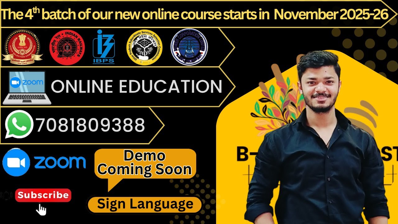The 4th batch of our new online course starts in November 2025-26 #signlanguage