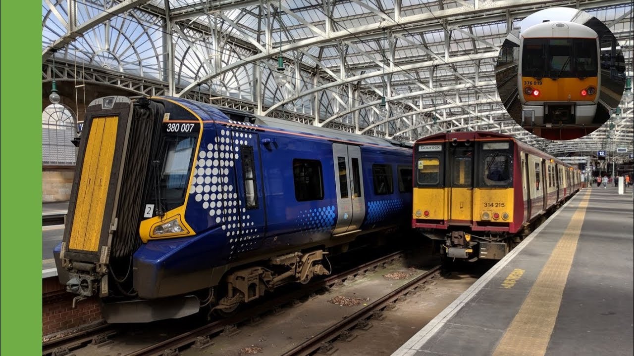 Trains at Glasgow Central