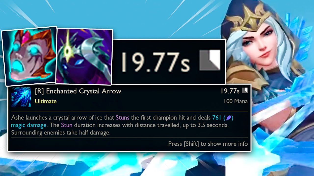 20s CD ASHE ULTIMATE?! 😱 • Deberías probar esta build de Ashe AHORA MISMO!