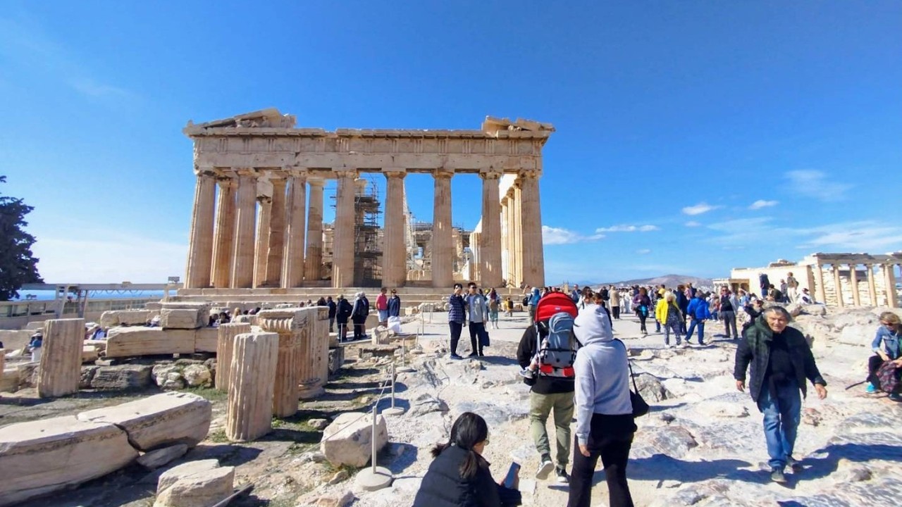 希臘雅典~衛城的千年帕德嫩神廟 Acropolis Athens Greece #travel #athens #greece #acropolis