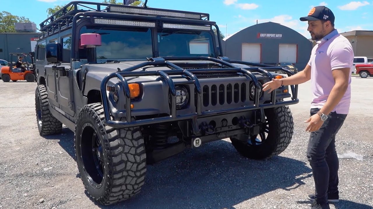 JE REÇOIS MON HUMMER H1 ET C'EST UN MONSTRE SUR ROUTE !