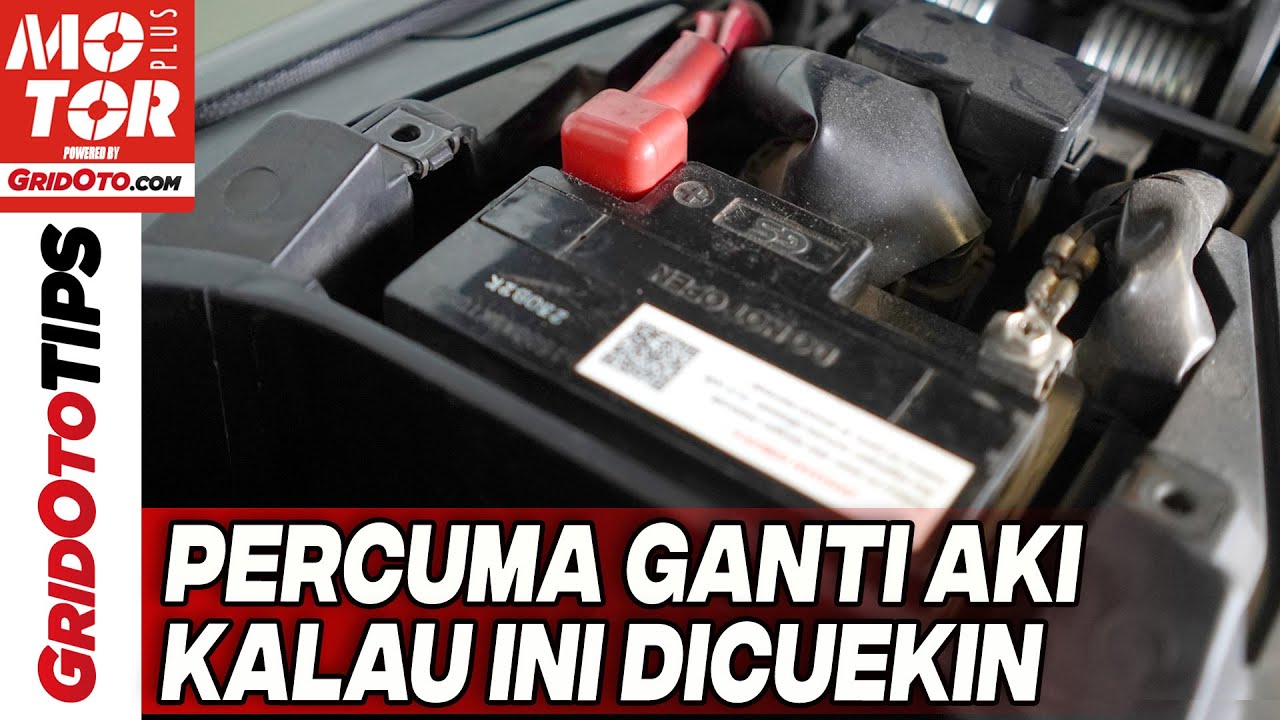 Ini Dia Penyebab Aki Motor Gampang Tekor | Gridoto Tips