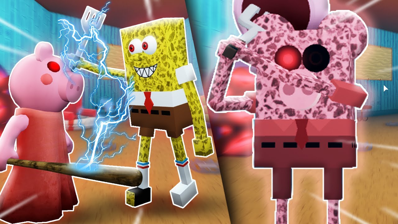 ROBLOX SPONGE PIGGY!! PIGGY + SPONGEBOB FUSION!!