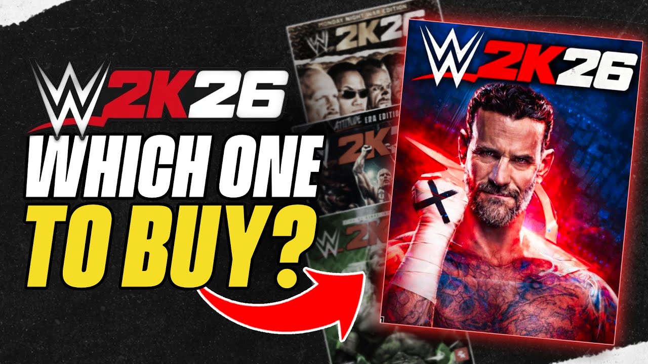 WWE 2K26 Editions Breakdown – Every Edition, Price & Pre-Order Bonus