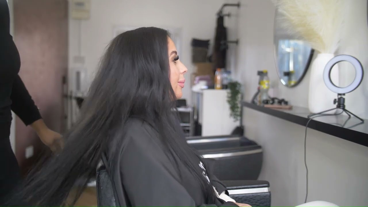 Microlink Weft Install on Wavy Hair | Braidless Sew In | SO PRESSED LONDON