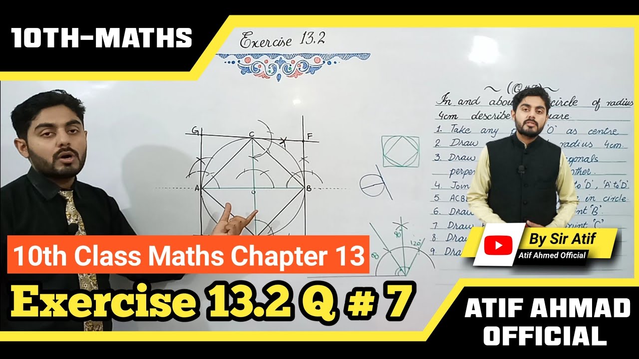 Exercise 13.2 question no 7 class 10 maths | ex 13.2 q no 7 | ex 13.2 q 7 | 10th class maths ex 13.2