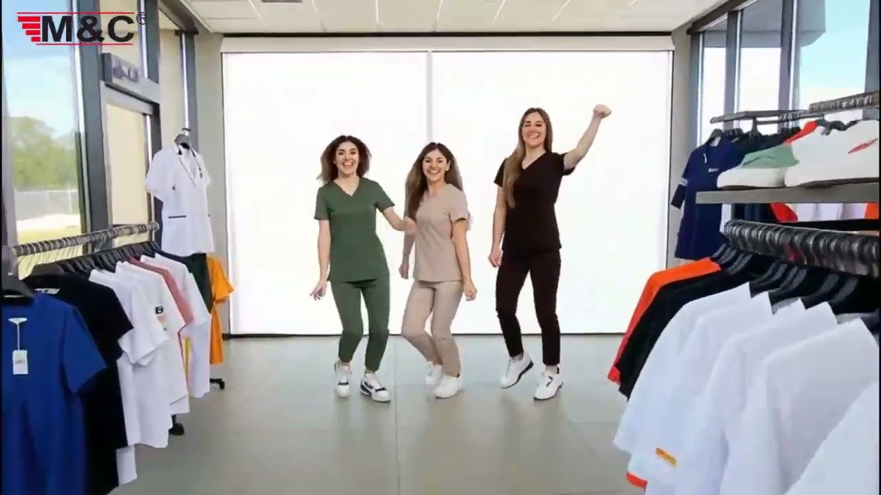 🎥 Nowoczesny showroom odzieży medycznej M&C