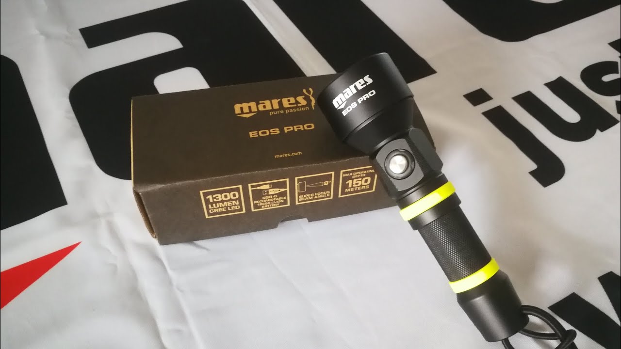 torcia Mares Pure Passion Eos Pro novità 2024