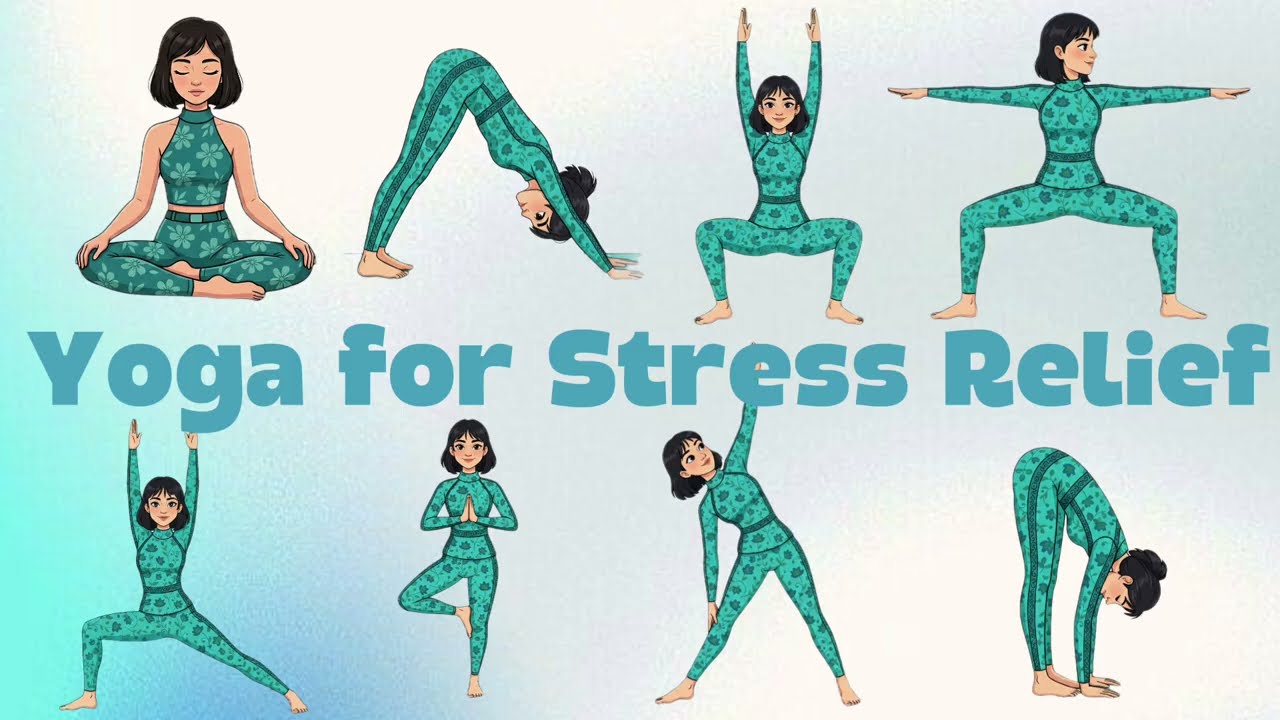 Yoga for Stress Relief | Yoga for Mindful Breathing | Yoga for Light Stretching