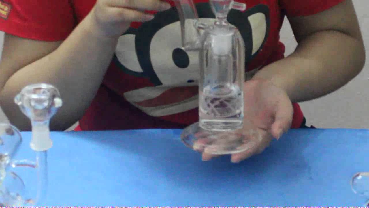 Turbo nice Glass Bubbler Glass water Percolator Smoking Pipe