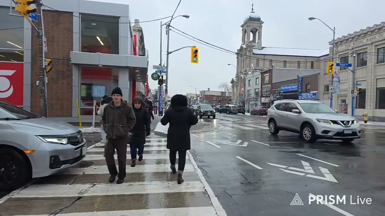 Wednesday Live ❄️ Slushie Wet Walk From Toronto