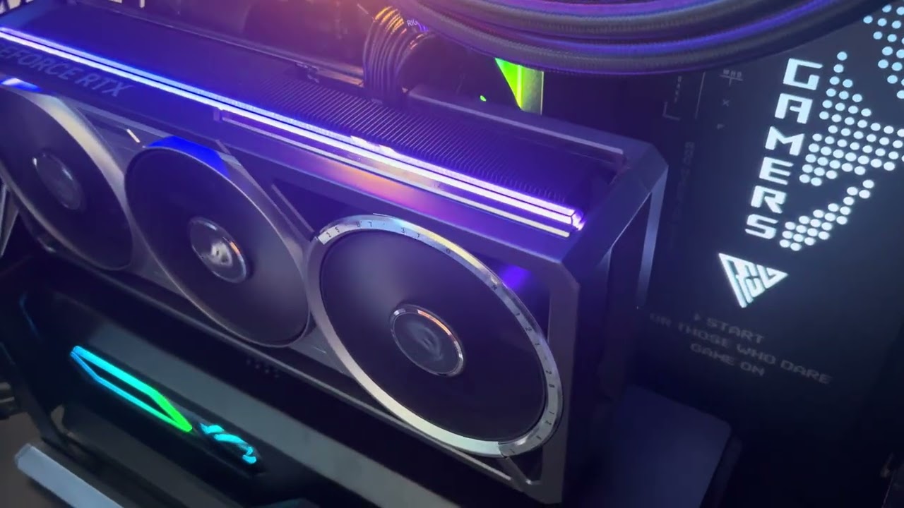 🚀 RTX 5080 ROG Astral inside the ASUS ROG Hyperion!