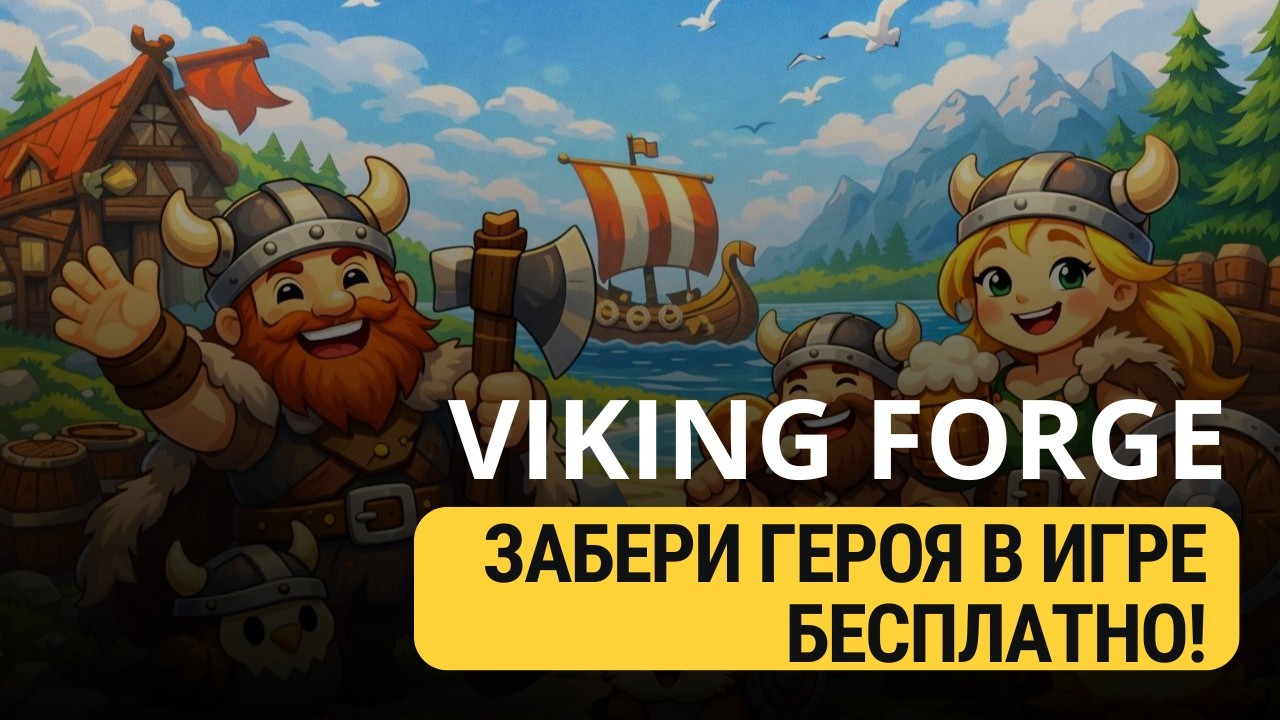 VIKING FORGE - ЗАБЕРИ ГЕРОЯ КОТОРЫЙ ПРИНОСИТ ТОН БЕСПЛАТНО!