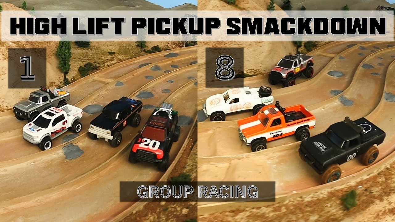 HIGH LIFT PICKUP SMACKDOWN | Group Races 1 and 8