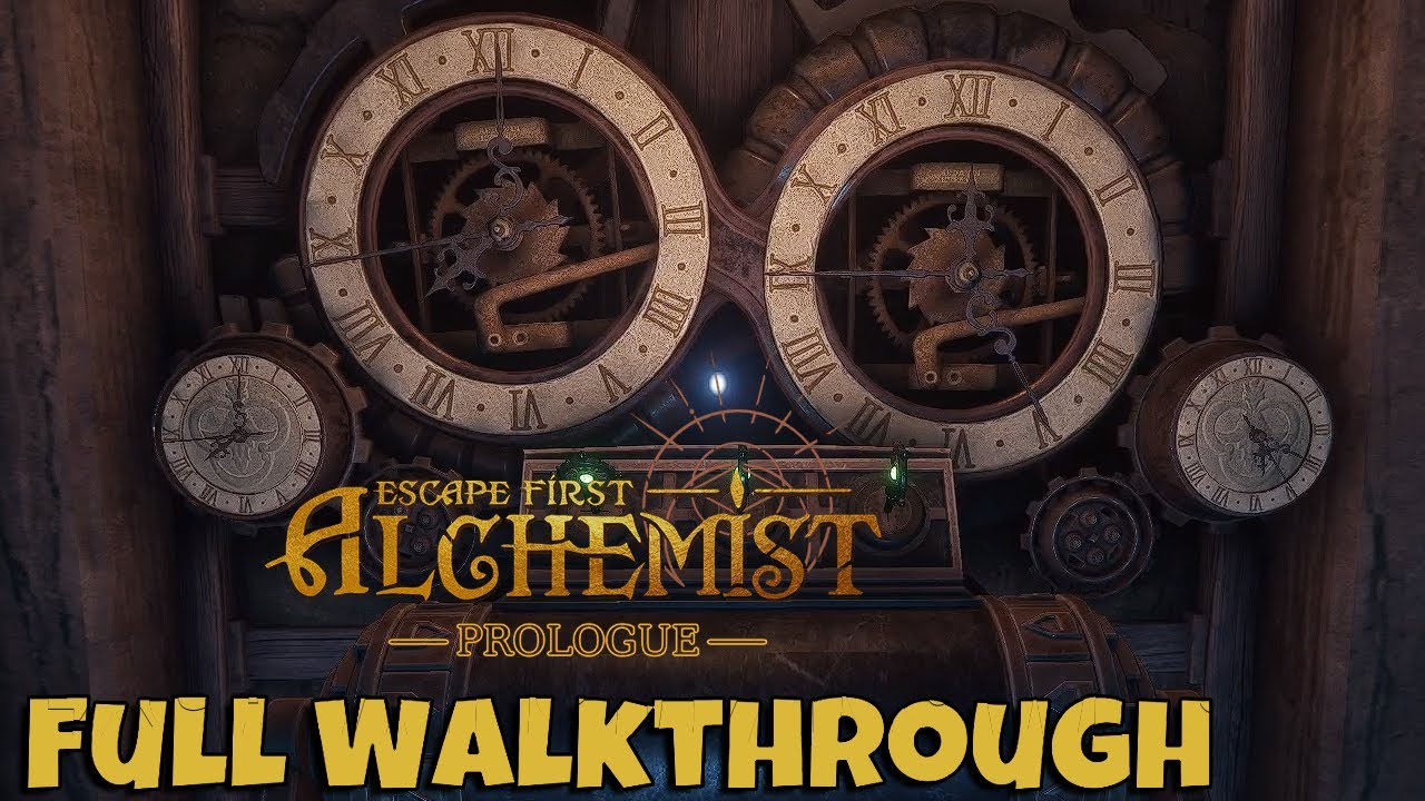 Escape First Alchemist: Prologue - Walkthrough with Puzzle Solutions