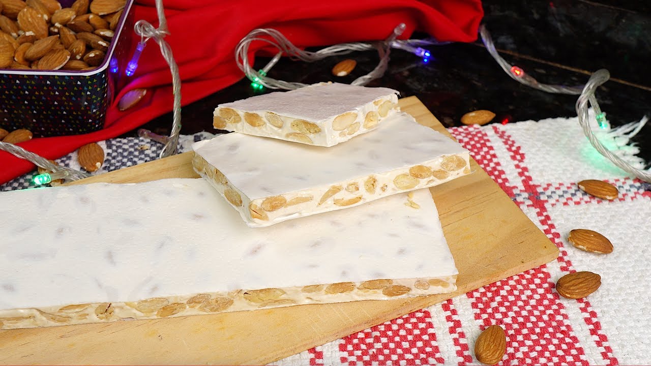 TURRÓN de ALMENDRAS tipo ALICANTE | Realmente DURO!