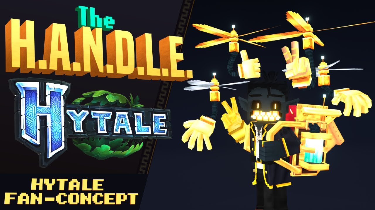 The H.A.N.D.L.E. || Hytale Equipment Fan-Concept