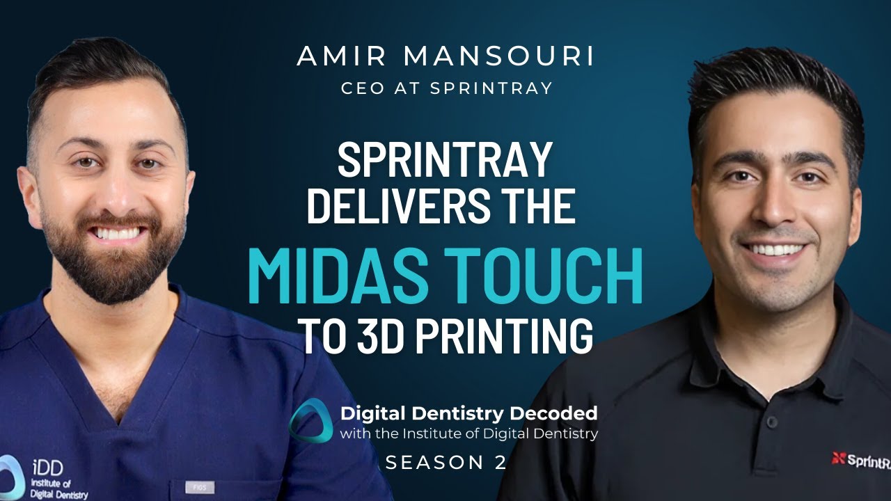 Амир Мансури | SprintRay привносит прикосновение Мидаса в 3D-печать — подкаст iDD