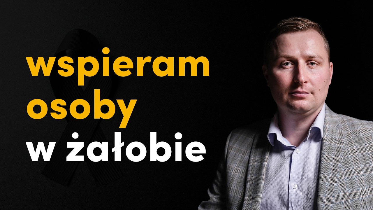 Tłumienie bólu straty i żałoby – Patryk Wójtowicz o towarzyszeniu w żałobie | JESTEM