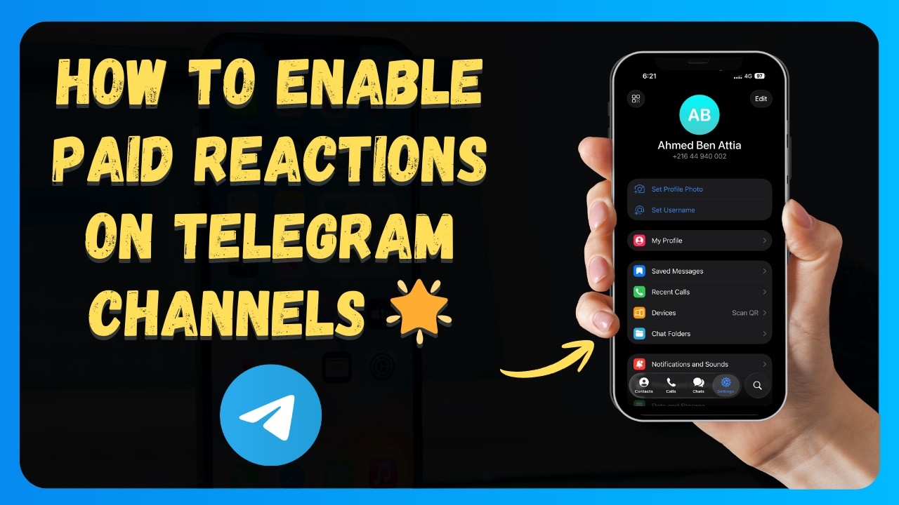 Как включить платные реакции в Telegram-каналах 🌟 [Новое обновление 2026 года]