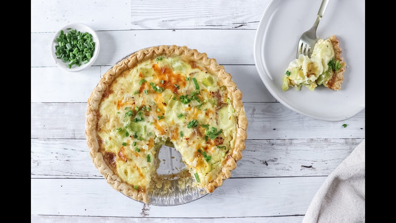 Finnan Haddie and Leek Tart