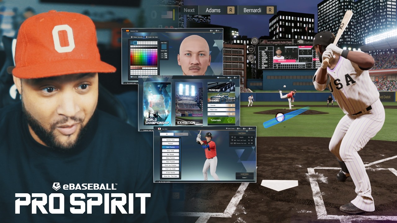 eBaseball Professional Baseball Spirits Gameplay in English