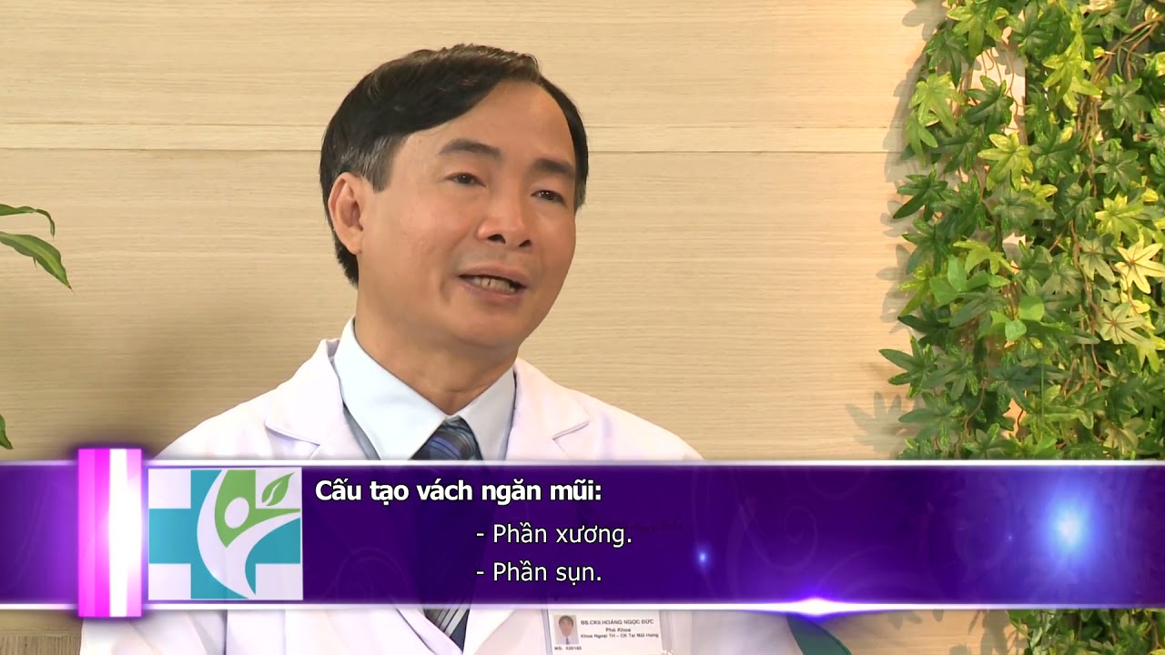 Vẹo Vách Ngăn Mũi (Khoa Tai Mũi Họng) | Cẩm Nang Sức Khỏe Số 32
